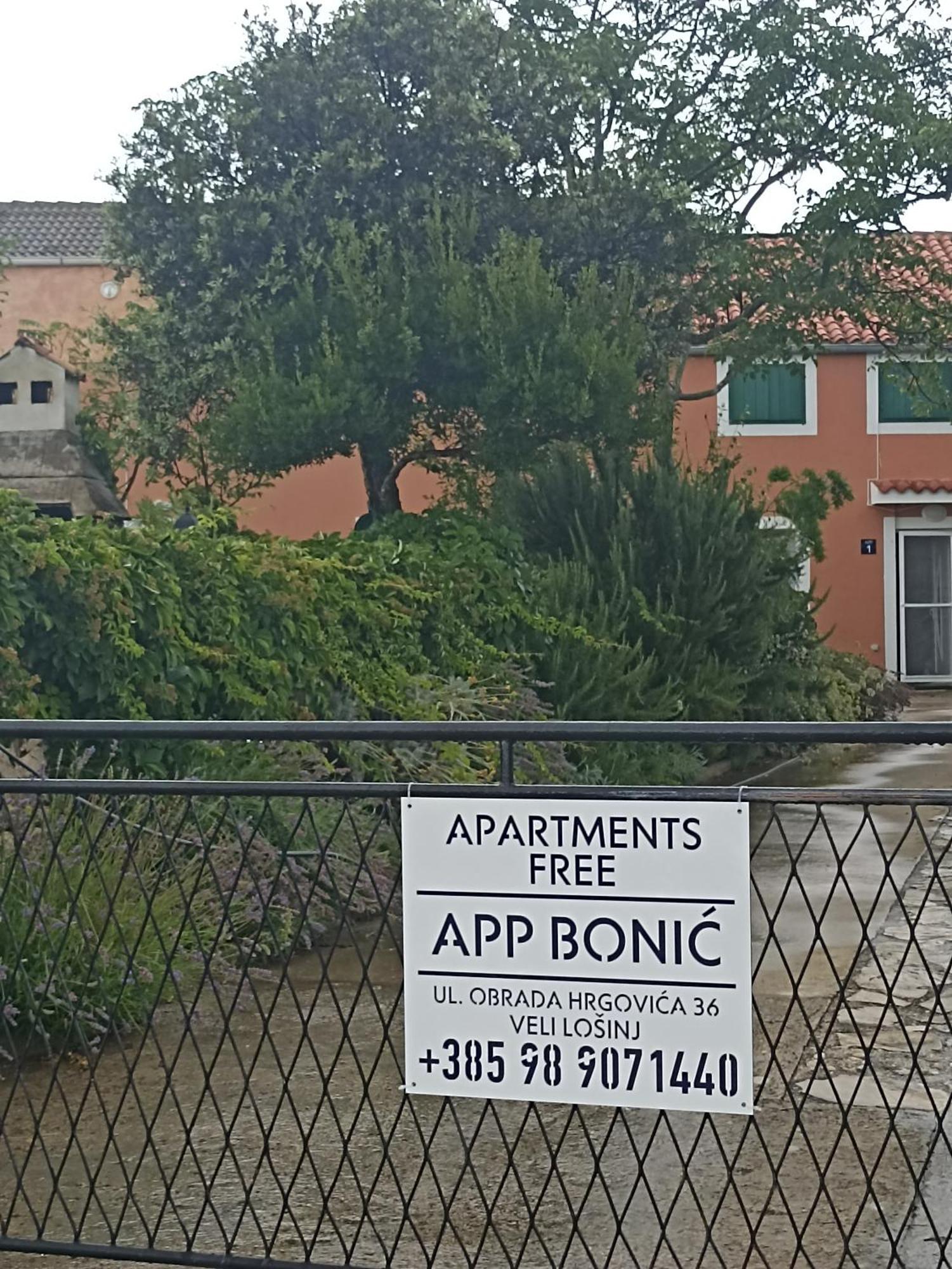 App Bonic Apartment Veli Lošinj Екстериор снимка